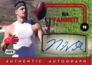 2016 SAGE HIT - Autographs Red #A58 Nick Vannett Front