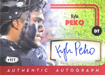 2016 SAGE HIT - Autographs Red #A90 Kyle Peko Front