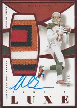 2015 Panini Luxe - Framed Memorabilia Autographs #MA-ME Mike Evans Front