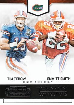 2016 Panini Contenders Draft Picks - Collegiate Connections #7 Emmitt Smith / Tim Tebow Front