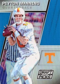 2016 Panini Prizm Collegiate Draft Picks - Prizms Blue #81 Peyton Manning Front