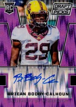 2016 Panini Prizm Collegiate Draft Picks - Autographs Prizms Purple #218 Briean Boddy-Calhoun Front