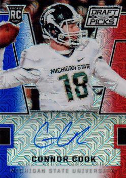 2016 Panini Prizm Collegiate Draft Picks - Autographs Prizms Red White and Blue #103 Connor Cook Front