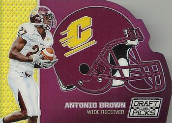 2016 Panini Prizm Collegiate Draft Picks - Helmet Die Cut #7 Antonio Brown Front