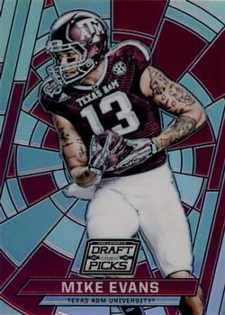 2016 Panini Prizm Collegiate Draft Picks - Stained Glass #66 Mike Evans Front