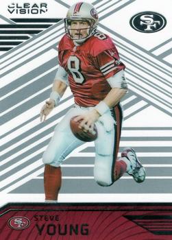 2016 Panini Clear Vision #76 Steve Young Front