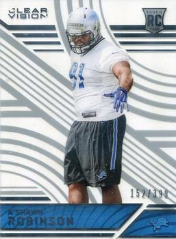 2016 Panini Clear Vision #153 A'Shawn Robinson Front
