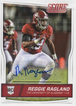2016 Score - Rookie Signatures #405 Reggie Ragland Front