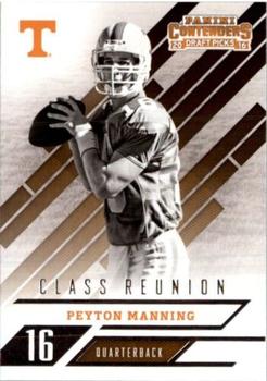 2016 Panini Contenders Draft Picks - Class Reunion #19 Peyton Manning Front