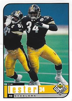 1998 UD Choice Pittsburgh Steelers #PS6 Tim Lester Front