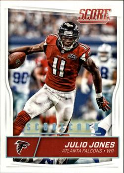 2016 Score - Scorecard #16 Julio Jones Front
