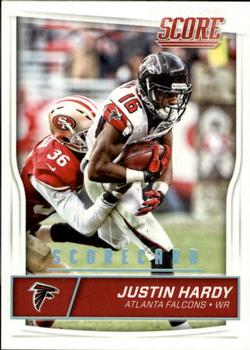 2016 Score - Scorecard #17 Justin Hardy Front