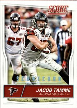 2016 Score - Scorecard #19 Jacob Tamme Front