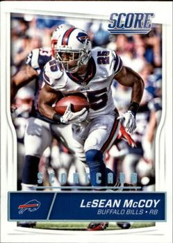 2016 Score - Scorecard #34 LeSean McCoy Front