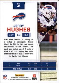 2016 Score - Scorecard #41 Jerry Hughes Back