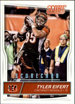 2016 Score - Scorecard #68 Tyler Eifert Front