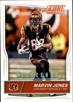 2016 Score - Scorecard #69 Marvin Jones Front