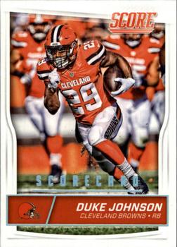 2016 Score - Scorecard #77 Duke Johnson Front