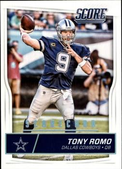 2016 Score - Scorecard #85 Tony Romo Front