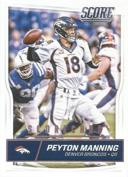 2016 Score - Scorecard #95 Peyton Manning Front