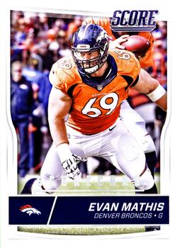 2016 Score - Scorecard #106 Evan Mathis Front