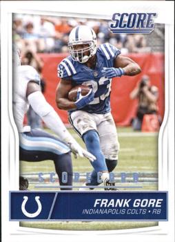 2016 Score - Scorecard #139 Frank Gore Front