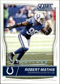 2016 Score - Scorecard #145 Robert Mathis Front