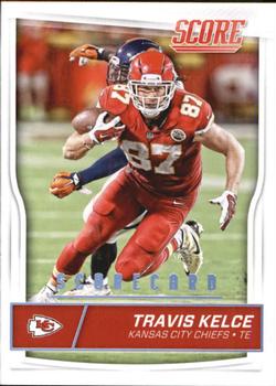 2016 Score - Scorecard #163 Travis Kelce Front