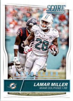 2016 Score - Scorecard #170 Lamar Miller Front