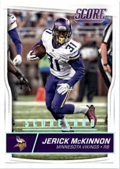 2016 Score - Scorecard #181 Jerick McKinnon Front
