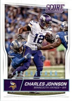 2016 Score - Scorecard #184 Charles Johnson Front