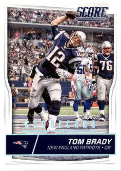2016 Score - Scorecard #189 Tom Brady Front