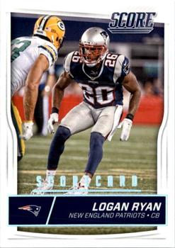2016 Score - Scorecard #198 Logan Ryan Front