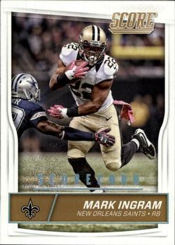 2016 Score - Scorecard #200 Mark Ingram Front