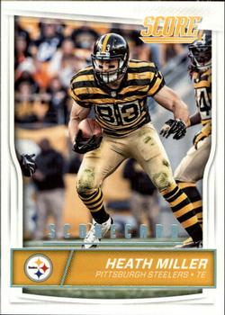 2016 Score - Scorecard #254 Heath Miller Front
