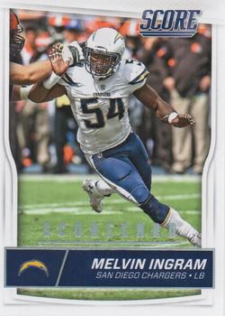 2016 Score - Scorecard #268 Melvin Ingram Front