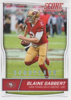 2016 Score - Scorecard #272 Blaine Gabbert Front
