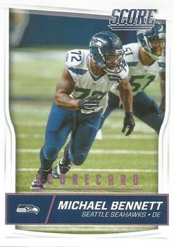 2016 Score - Scorecard #288 Michael Bennett Front