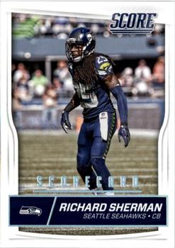 2016 Score - Scorecard #289 Richard Sherman Front