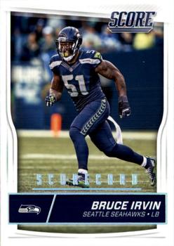 2016 Score - Scorecard #291 Bruce Irvin Front