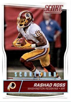 2016 Score - Scorecard #330 Rashad Ross Front