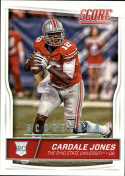 2016 Score - Scorecard #336 Cardale Jones Front