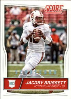 2016 Score - Scorecard #339 Jacoby Brissett Front