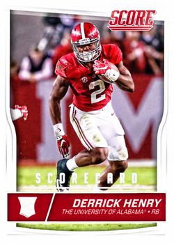 2016 Score - Scorecard #345 Derrick Henry Front