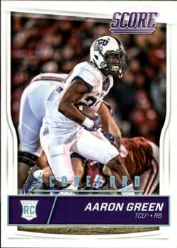 2016 Score - Scorecard #354 Aaron Green Front