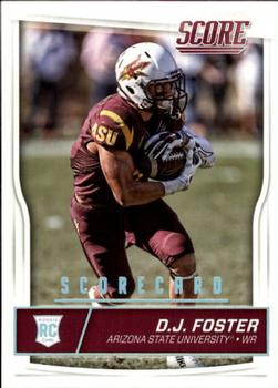 2016 Score - Scorecard #359 D.J. Foster Front
