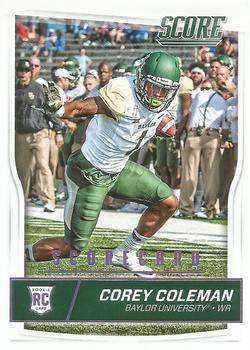 2016 Score - Scorecard #363 Corey Coleman Front