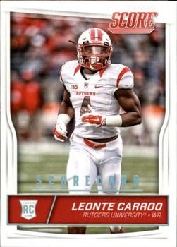 2016 Score - Scorecard #369 Leonte Carroo Front