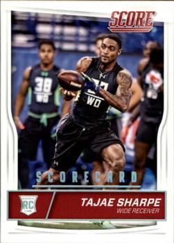 2016 Score - Scorecard #375 Tajae Sharpe Front