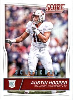 2016 Score - Scorecard #385 Austin Hooper Front